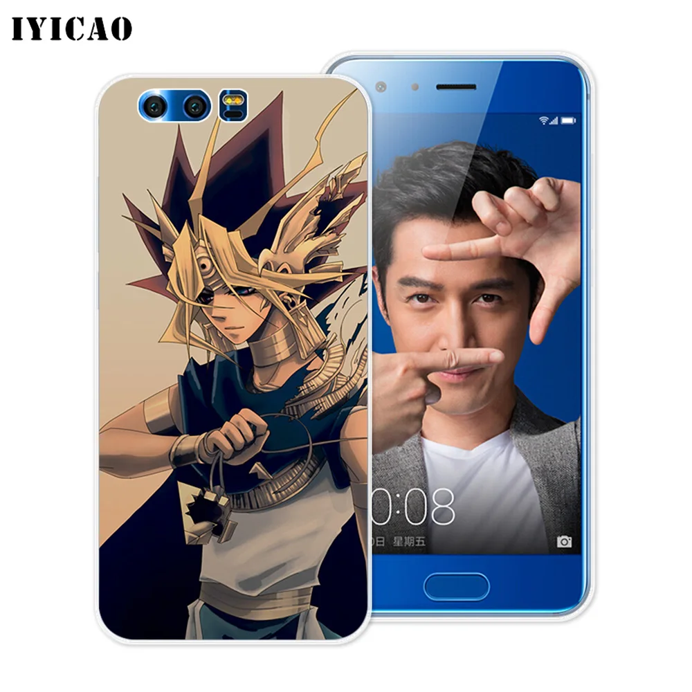 Мягкий силиконовый чехол IYICAO Yu Gi Oh Yugi Muto для Huawei Y9 Y7 Y6 Prime 2018 Honor 8C 8X 8 9 10 Lite 7X 7C 6A 7A Pro