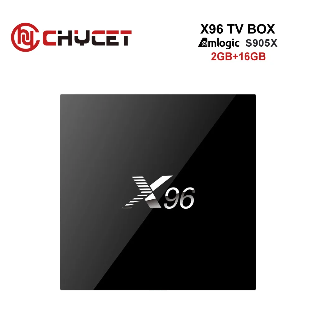

Chycet Fully Loaded X96 Amlogic S905X 64bits Android 6.0 TV BOX Cortex A53 Quad Core 4K Wifi HDMI 2.0A Media player Set Top Box