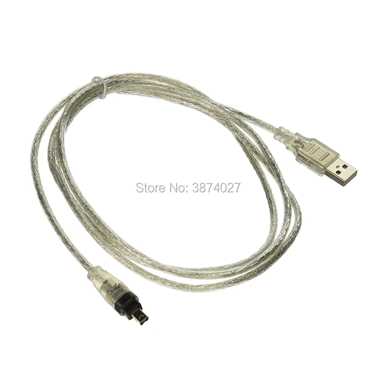 USB 수-파이어 와이어 IEEE 1394 수 iLink 어댑터 코드, 파이어 와이어 1394 케이블, DCR-TRV75E DV 카메라 케이블, 150cm, 4 핀