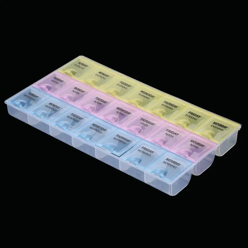 21 слот 3 цвета SMT SMD контейнер коробка электронные компоненты мини-чехол для хранения эффективно блокирует статические пластиковые