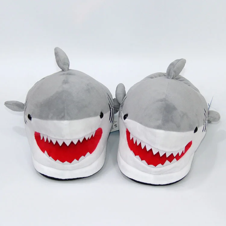 great white shark slippers