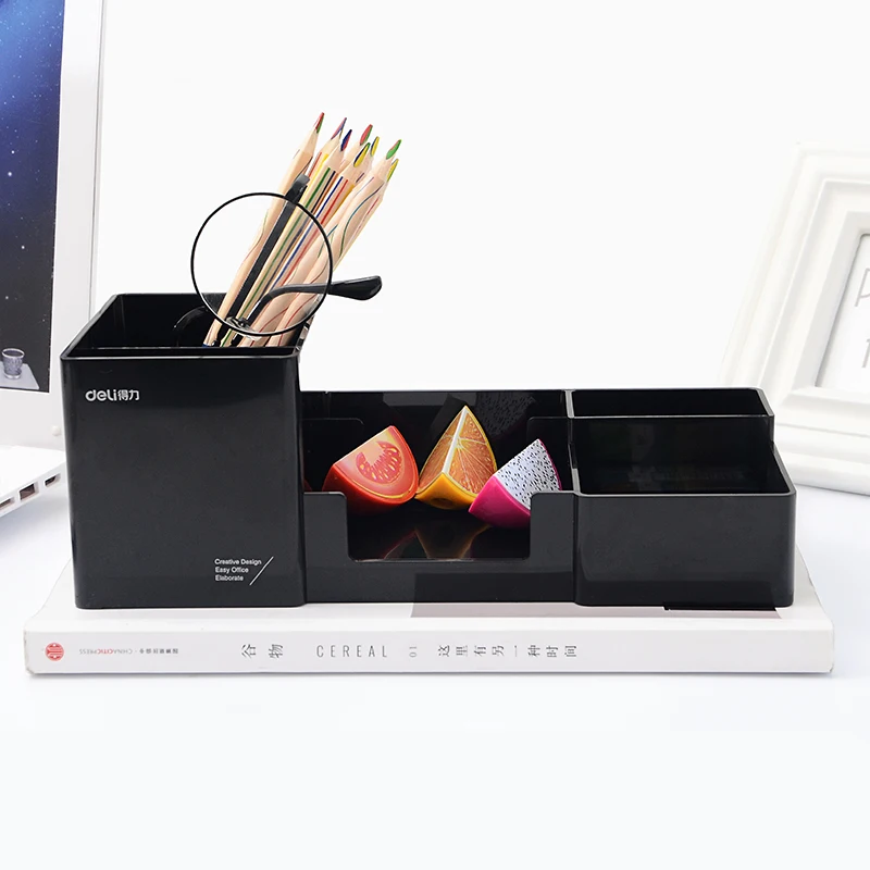 

Multi-function Creative Pen Holder Plastic Stationery Holders Office School Supplies Accessores Gift Korean