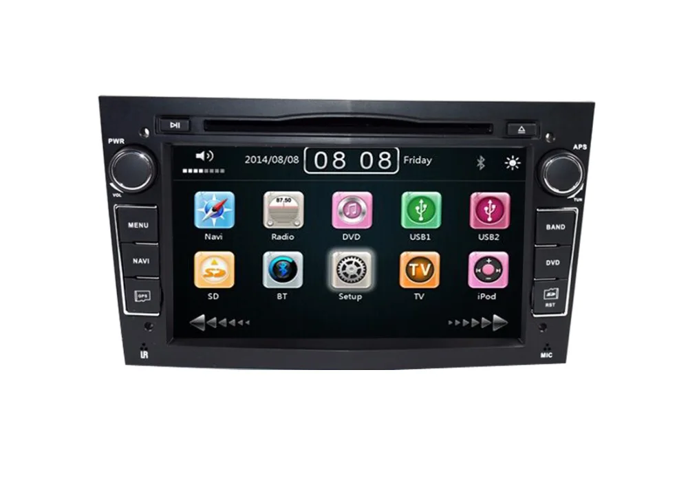 2din автомобильный Радио dvd-плеер для Vauxhall Opel Antara VECTRA ZAFIRA Astra H G J Canbus FM gps Bluetooth SD USB 8 Гб gps карта