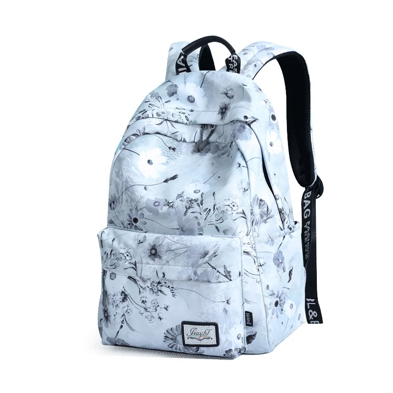 

Women Backpacks For Teenage Girls Floral Printed School Bags Travel Leisure Laptop Backpack Female Waterproof Backpacks Mochilas