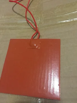 

Coffee thermal insulation pad 12v gomma di silicone riscaldatore bed 150mm x150 mm (6 "x6") silicone heated bed film heater for