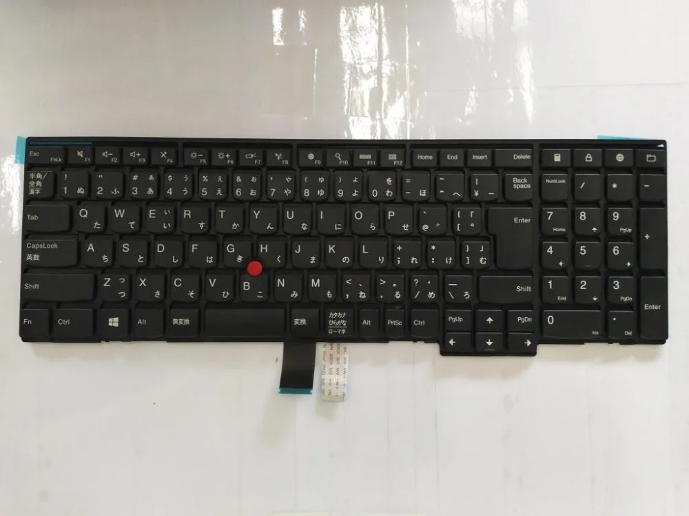 

New Original for Lenovo ThinkPad E550 E550C E555 E560 E565 Keyboard JP Japanese Japan 00PA606 00PA647 SN20H57112