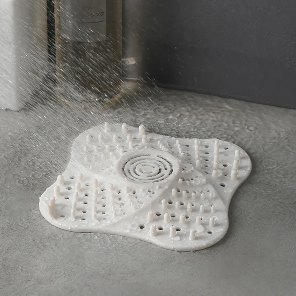 

Reinforced Design Bathroom Drain Hair Catcher Bathing Stopper Kitchen Plug Sink Strainer Filter Shower Anti-clogging Filter Net