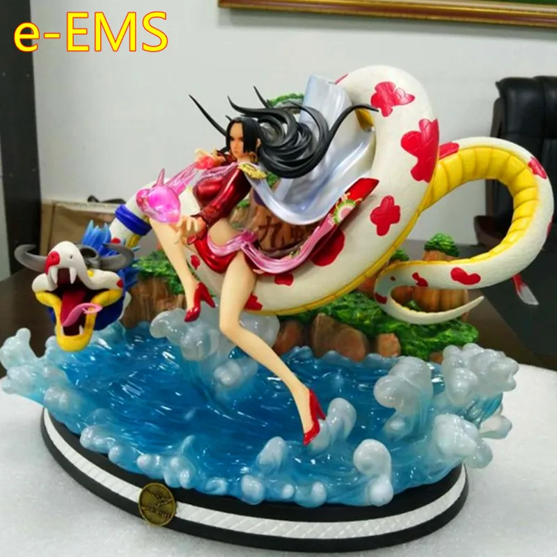 

Anime ONE PIECE Seven Warlords Of The Sea Female Emperor Boa Hancock Resin Statue Action Figure Collection Model Toy G2568