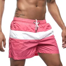 Быстросохнущая плавание шорты для женщин мужские шорты для плаванья для мужчин's плавки пляжные брюки девочек доска Surf ванный комплект выстроились