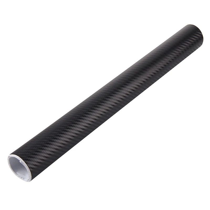 

50cmx2M 3D Matt-Black Carbon Fiber Fiber Vinyl Car Wrap Air Release Film Sticker