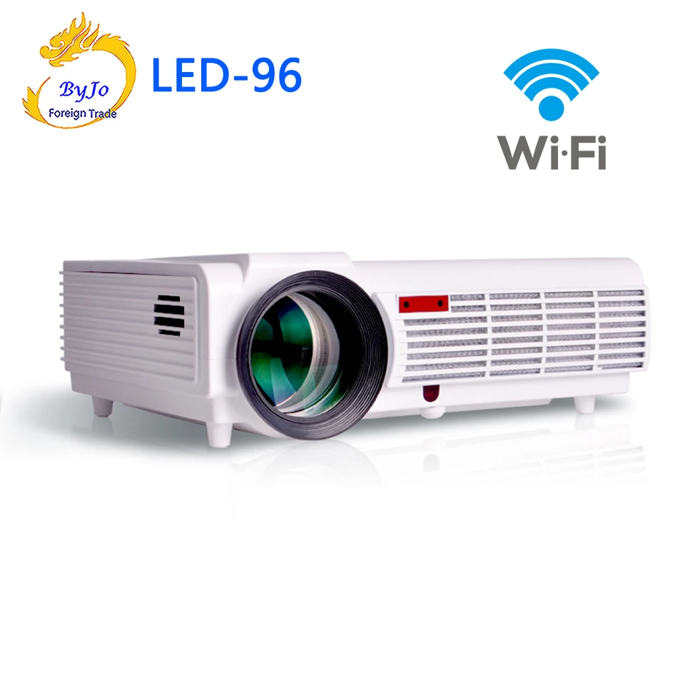 LED96 wifi led projector 3D android 1280x800 Home theater projector hd full BT96 proyector 1080p HDMI Video Multi screen