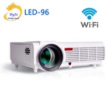 Pro LED96 Wi-Fi светодиодный проектор 3D android wifi проектор для домашнего кинотеатра HD BT96 proyector 1080 P HDMI видео мульти экран