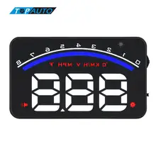 HUD Head Up Display Автомобилей OBDII OBD КМ/ч & MPH превышение скорости Предупреждение Лобовое Стекло Проектор Системы Автомобилей HUD Head Up Display M6