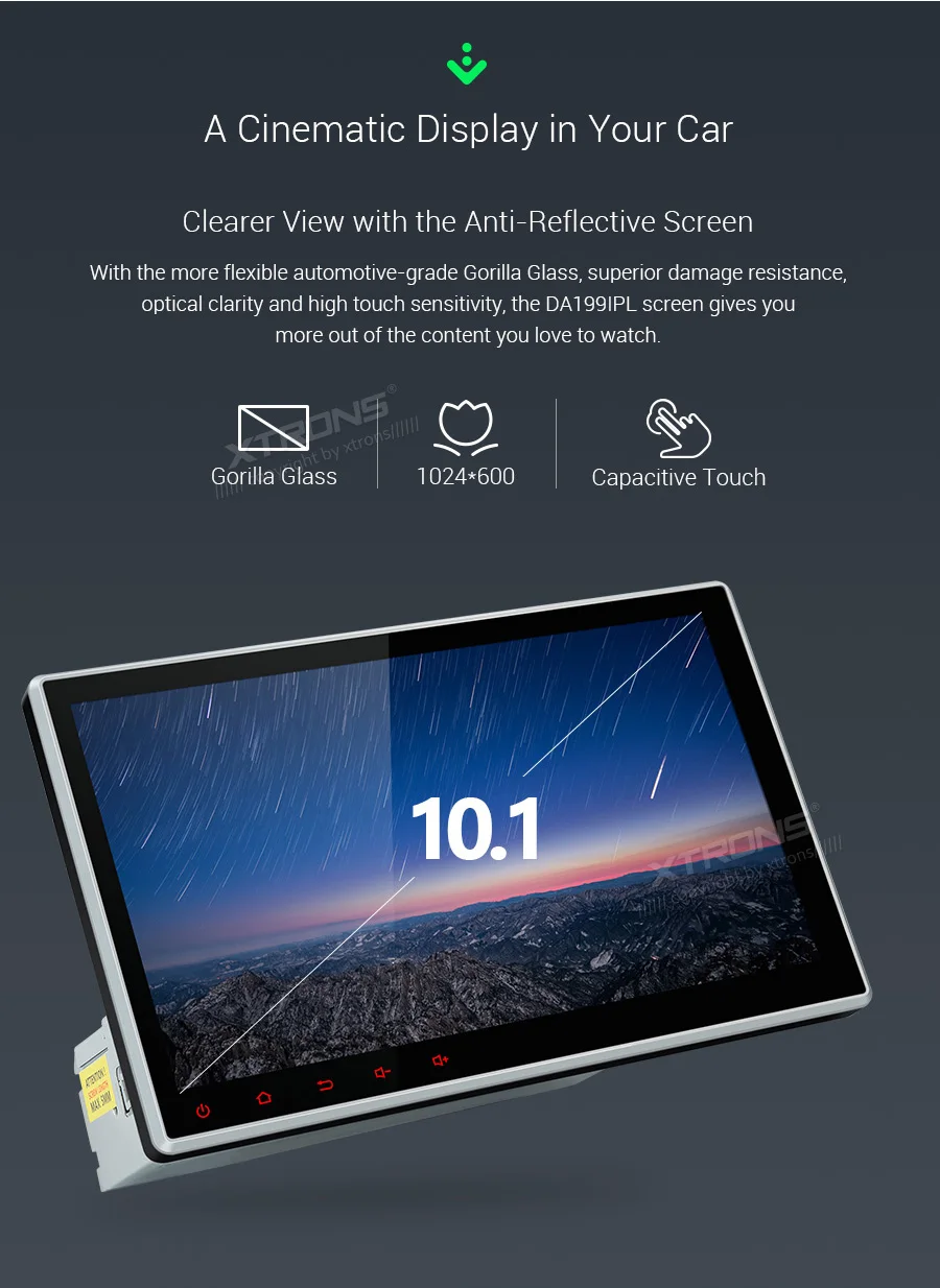 Top XTRONS 1 Din 10.1