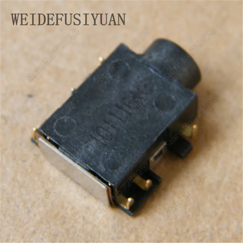 10pcs lot Audio Jack Connector for HP 430 431 435 436 630 635 CQ43 CQ57 motherboard Laptop Headphone MIC socket Port