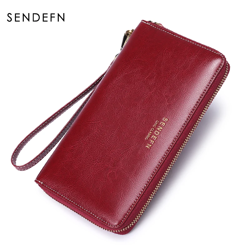 

Brand Women' Wallet Ladies Luxury Purse 2019 Long Wallets Female Fashion Leather Cartera Mujer Zipper Money Coin Purse