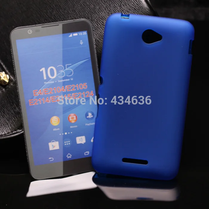 Новейший Модный мягкий ТПУ чехол для Sony Xperia E4 E2104 E2105 E2114 E2115 E2124 силиконовый