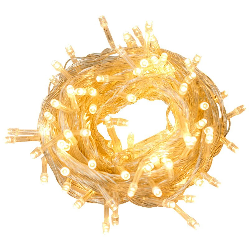 Luzes de Natal à Prova Guirlandas de Fadas para a Festa de Casamento do Ano Novo ao ar Decoração à Prova String Água 2m Bateria Livre Dwaterproof Led Luz d2 15 Luzes e Iluminação