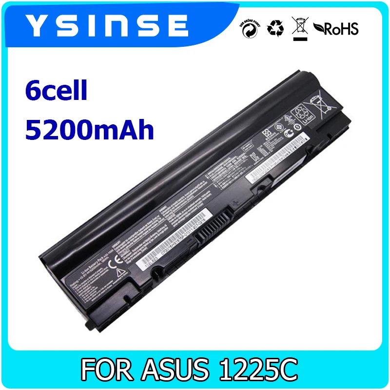 

YSINSE 6CELL Laptop Battery For Asus Eee PC 1025 1025C 1025CE 1225C 1225B R052 R052C R052CE RO52 RO52C A31-1025 A32-1025