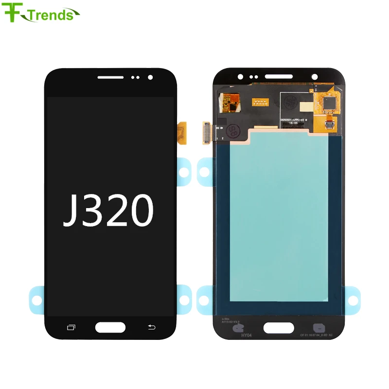 

Fftrends 1pcs oled J320f LCD For Samsung J3 2016 J320F J320M J320H J320FN J320G J320A Display Touch Screen Digitizer Assembly
