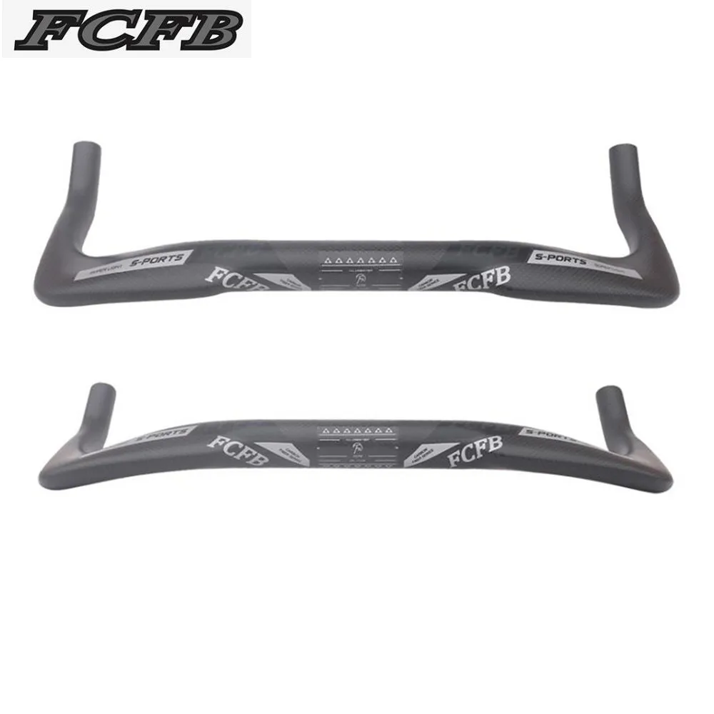 

2017 NEW FCFB 3K matt finish rest bar tt handlebar full carbon rest handlebar road bike TT bar bicycle parts gray black bars