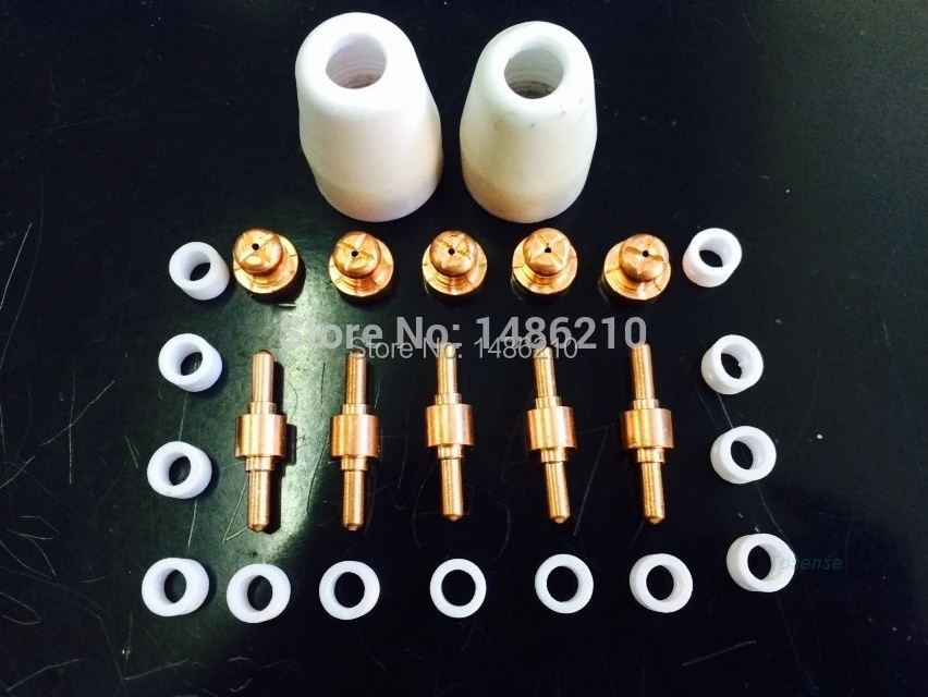 

90pcs PT-31 Air Plasma Cutter Cutting Consumables For CUT40 50 Consumables Tips Electrodes,plasma cutting tool,welding machine