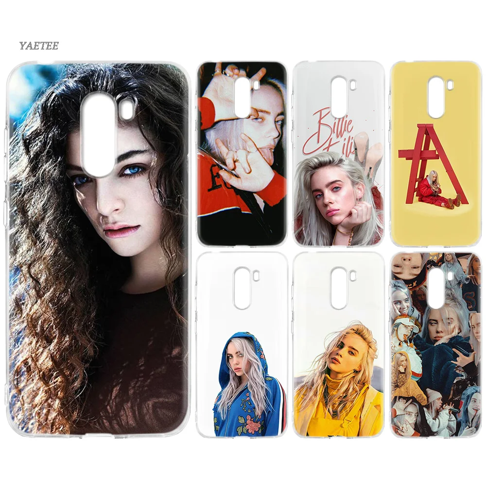 

Billie Eilish Independent singer Soft Case For Xiaomi Redmi Note 7 6 Pro 5 4 4X Xiomi Mi F1 S2 A2 Lite 9 8 Mix 3 Cover Coque