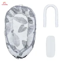 Детская Успокаивающая кроватка для новорожденных, складная кроватка, кровать, бампер, бионический Комплект постельного белья, моющаяся дышащая, подходит для детей