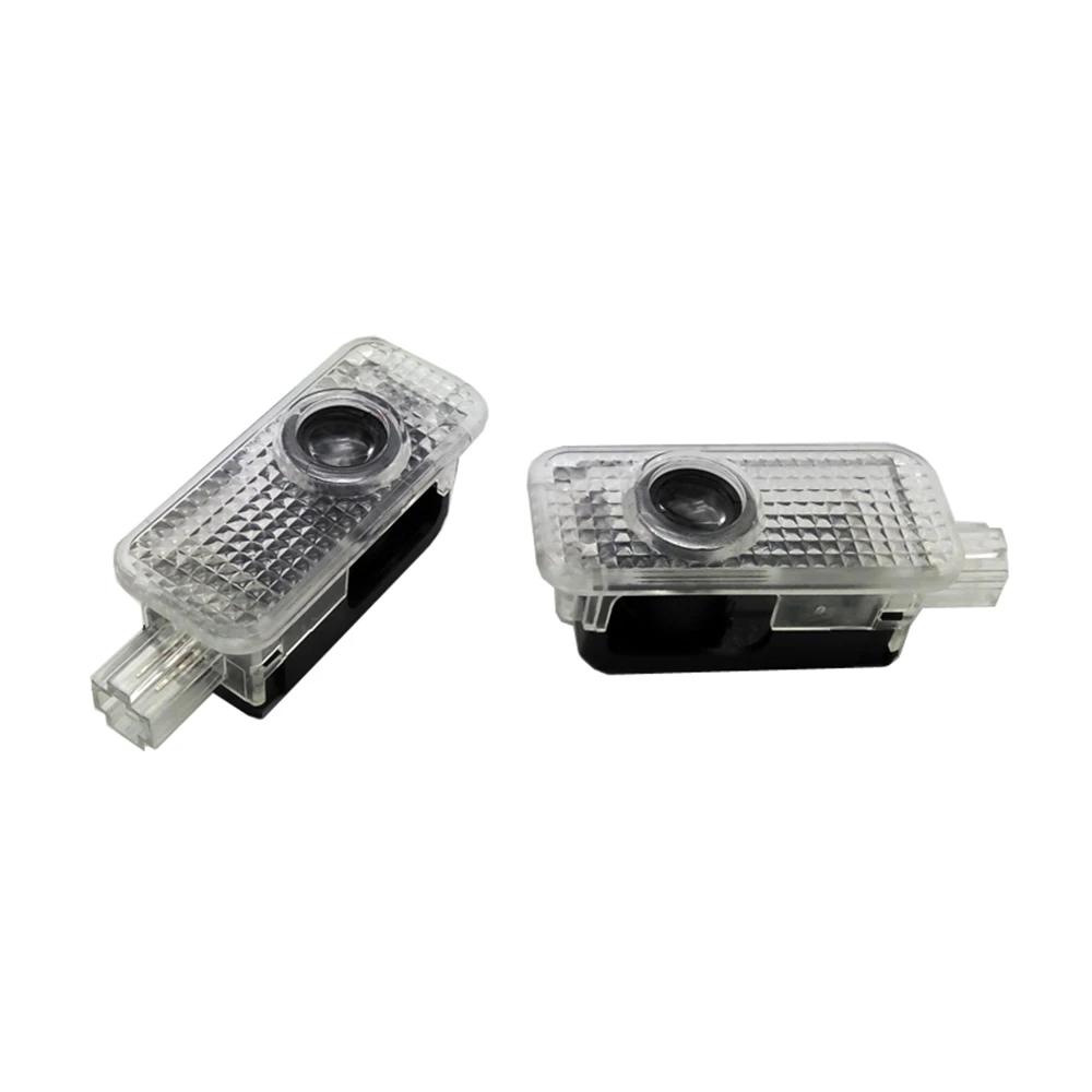 2-40 قطعة لأودي شعار شعار الباب مرحبا ضوء LED ل Q7 A4L 80 A1 A7 R8 A6L q3 A8 S خط C5 C6 سيارة تصفيف جهاز عرض ليزر