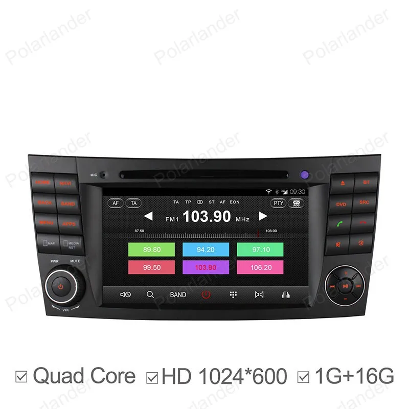 Flash Deal Android4.4 Car CD DVD player Support DTV GPS BT 3G WiFi DAB+ TPMS FM AM radio For B/enz E C/lass W211 W209 W219 23