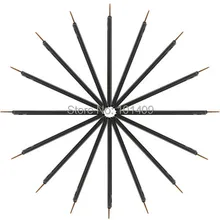 ISMINE Brand New 100pcs/set Disposable Synthetic hair liquid eyeliner brush Makeup brushes tools to eye make up eye brush Kit