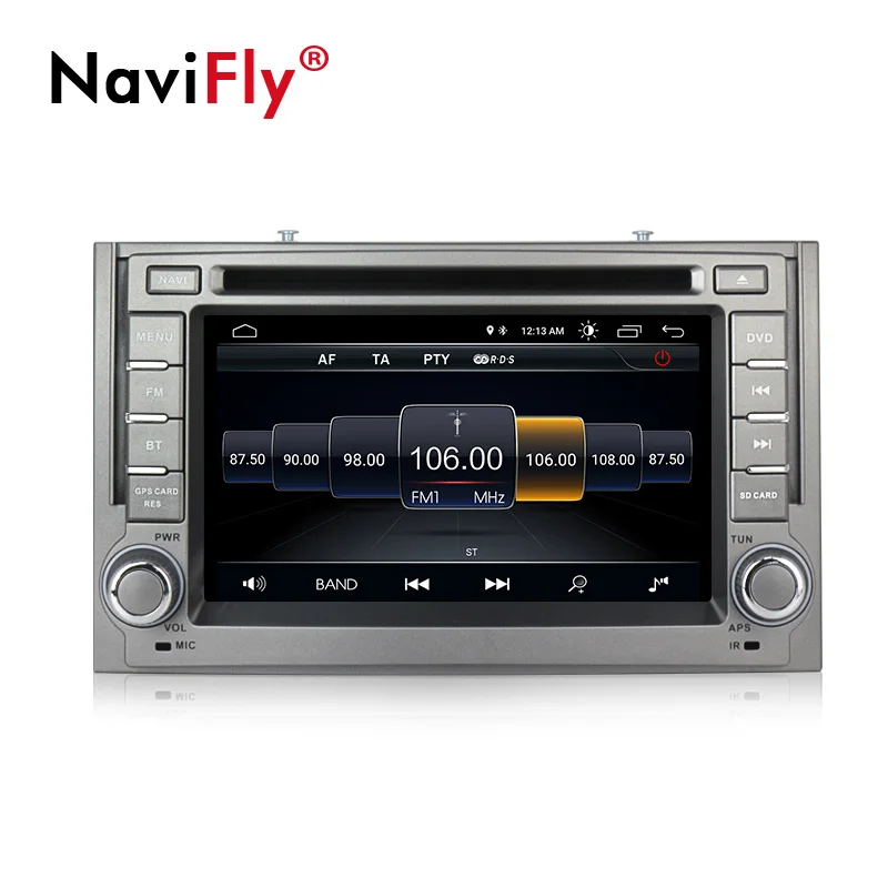 Discount Navifly Android 8.1 Car Radio DVD 2Din stereo multimedia navigation For Hyundai H1 Grand Starex 2007-2015 Audio CAR GPS FM WIFI 5