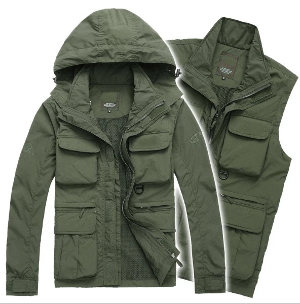 Men s Brand Outdoor Jacket Men Autumn Military Coat Camping Hiking Jackets Outerwear Hunting font b