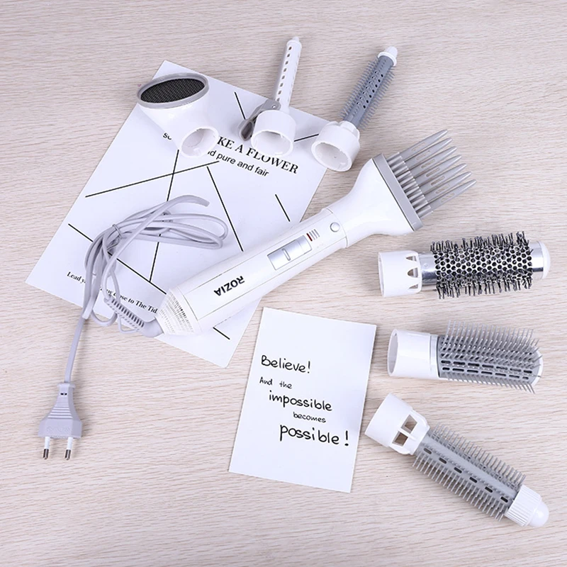 7 in1 Multifunction Hair Dryer Styling Tools Set Professional Electric Hair Dryer Blow Hairdryer Styler Brush Comb Straightener (1)