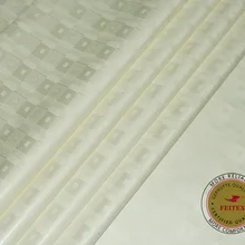 Молочно-белый Базен Riche Getzner самый популярный африканский Базен парча ткань кружева вышитые для мужской одежды 10 ярдов/партия
