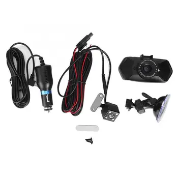 

2inch HD Dual Lens Car Dash Cam 1080P Dashboard Camera 120 Degree Wide Angel Driving Recorder Car Accessories