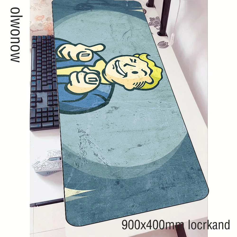 Pаспродажа Fallout коврик для мыши геймерский Ноутбук 90x40 см notbook коврик для мыши игровой коврик для мыши большой гаджет коврик для мыши ПК стол коврик для ...