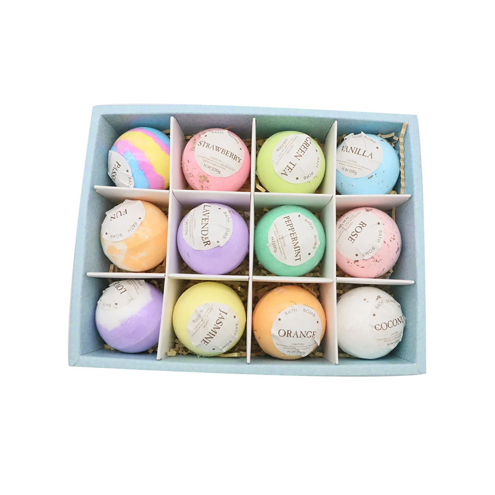 

Bath Bombs Single pack100G Natural Essential Handmade Organic Spa Bomb Ideal Gift for Women Bath Salt, Fizzy Spa
