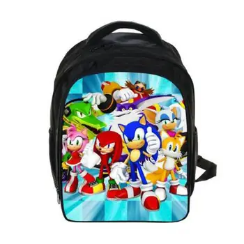 

Children Schoolbag Sonic The Hedgehog for Kid Students Backpack for Boys and Girls Mochilas Infantis Mochila Infantil