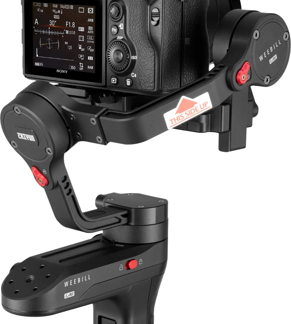estabilizador para sony mirrorless câmera suporte sensor