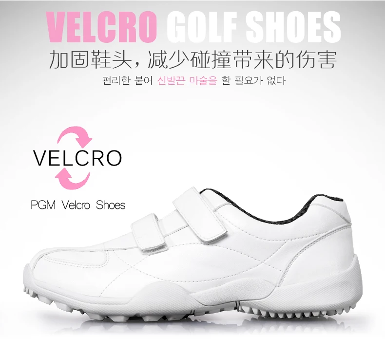 Novo! PGM de golfe para crianças sapatos
