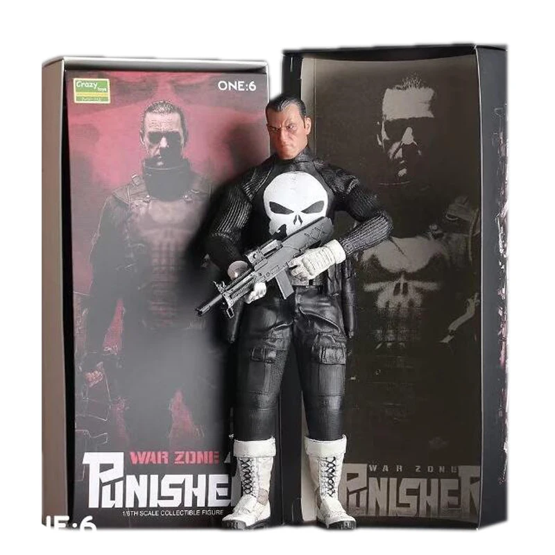 30 см Сумасшедшие игрушки Каратель фигурка Frank Castle 16 масштаб Коллекционная