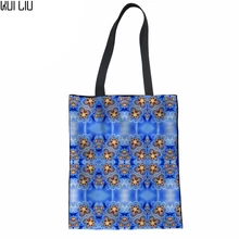 Женская сумка, стильные сумки с ручкой, Подростковая сумка на плечо, сумка для покупок с принтом в виде вены, сумка для девочек-подростков, женская пляжная сумка