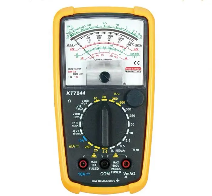 KTI продажа высокое качество KT7244L чувствительность аналоговый мультиметр