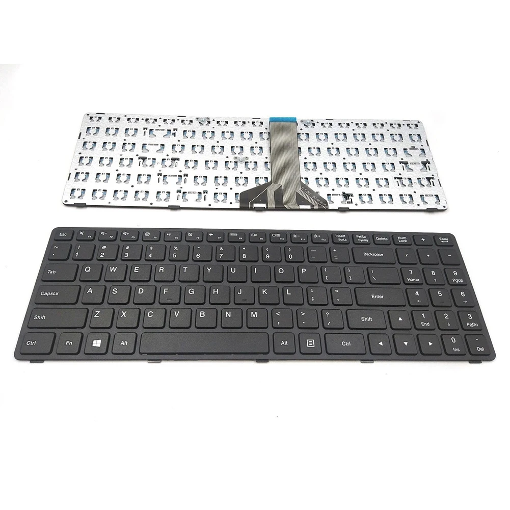  Wholesale Notebook Replacement Parts US Keyboard for Lenovo Ideapad 100-15IBD No Backlight 