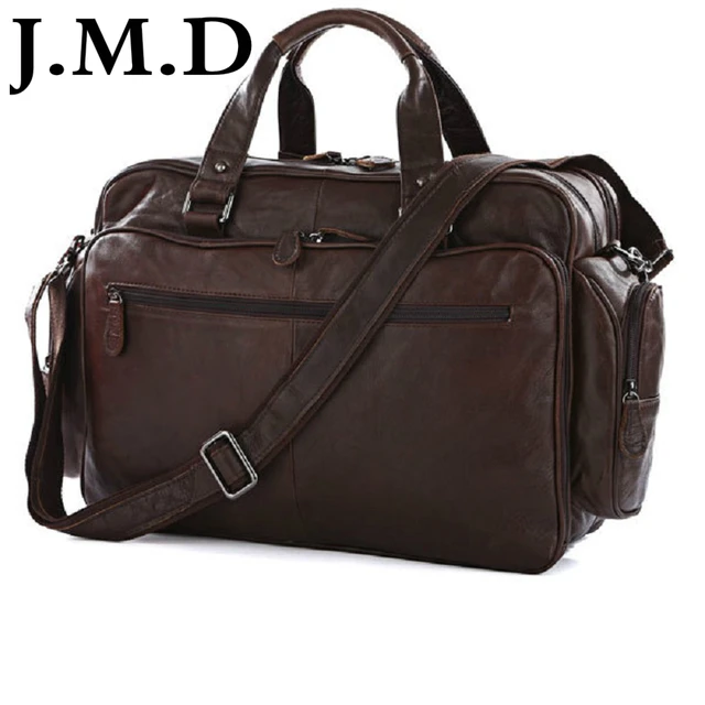 J M D 100 Real Leather Trendy Travel Bags Handbag Laptop Bag Duffel J M D 100 Real Leather Trendy Travel Bags Handbag Laptop Bag Duffel Shoulder Messenger