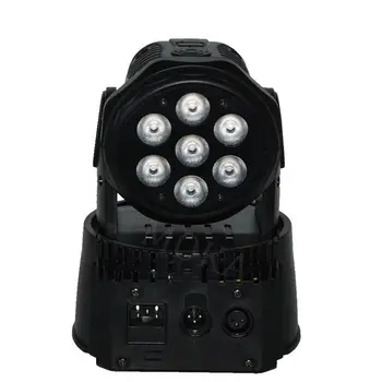 

Fast Shipping LED moving head mini wash 7x10w rgbw lights with advanced 4/12 channels dmx light effect