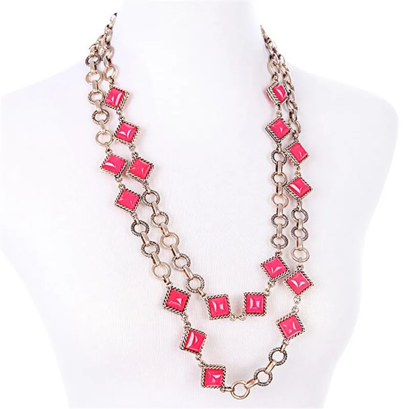 

2017 Rushed Maxi Necklace Collares Collier New Fashion Hollow Geometric Collar Necklace Brand Charm For Women Factory Wholesale