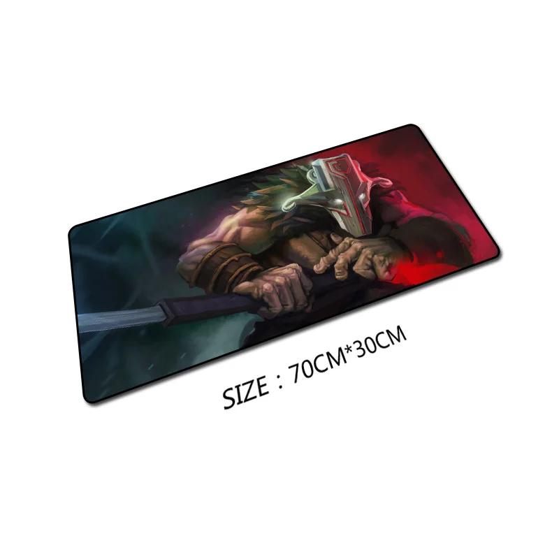 FFFAS 70x30 см Dota коврик для мыши лучшая скорость геймерский большой XL коврик для мыши резиновый ноутбук Lockedge коврик для мыши Клавиатура коврик - Цвет: Model H