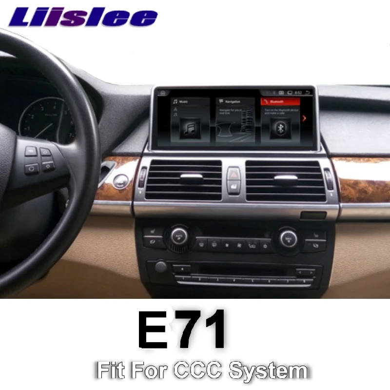 Perfect LiisLee Car Multimedia GPS Audio Hi-Fi Radio Stereo For BMW X6 E71 2008~2010 Original CCC Style Navigation NAVI 2